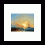 Fisherman on The Shore, Ivan Aivazovsky, 1852