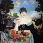 Boris Kustodiyev, The Merchant’s Wife