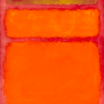 Mark Rothko. $86,83 million. Orange, red, yellow. 1961.
