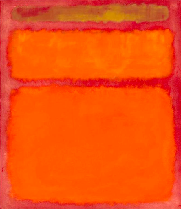 Mark Rothko. Orange, red, yellow. 1961. Mark Rothko. $86,83 million. Orange, red, yellow. 1961.