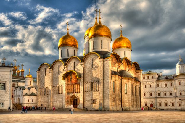 Dormition Cathedral, Kremlin, Moscow, Russia