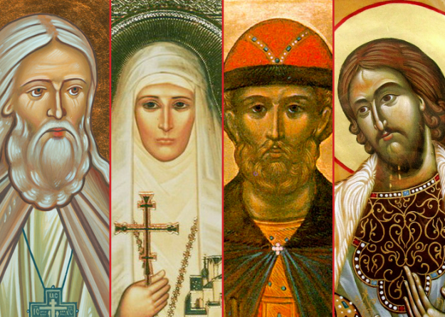 List of Russian saints.